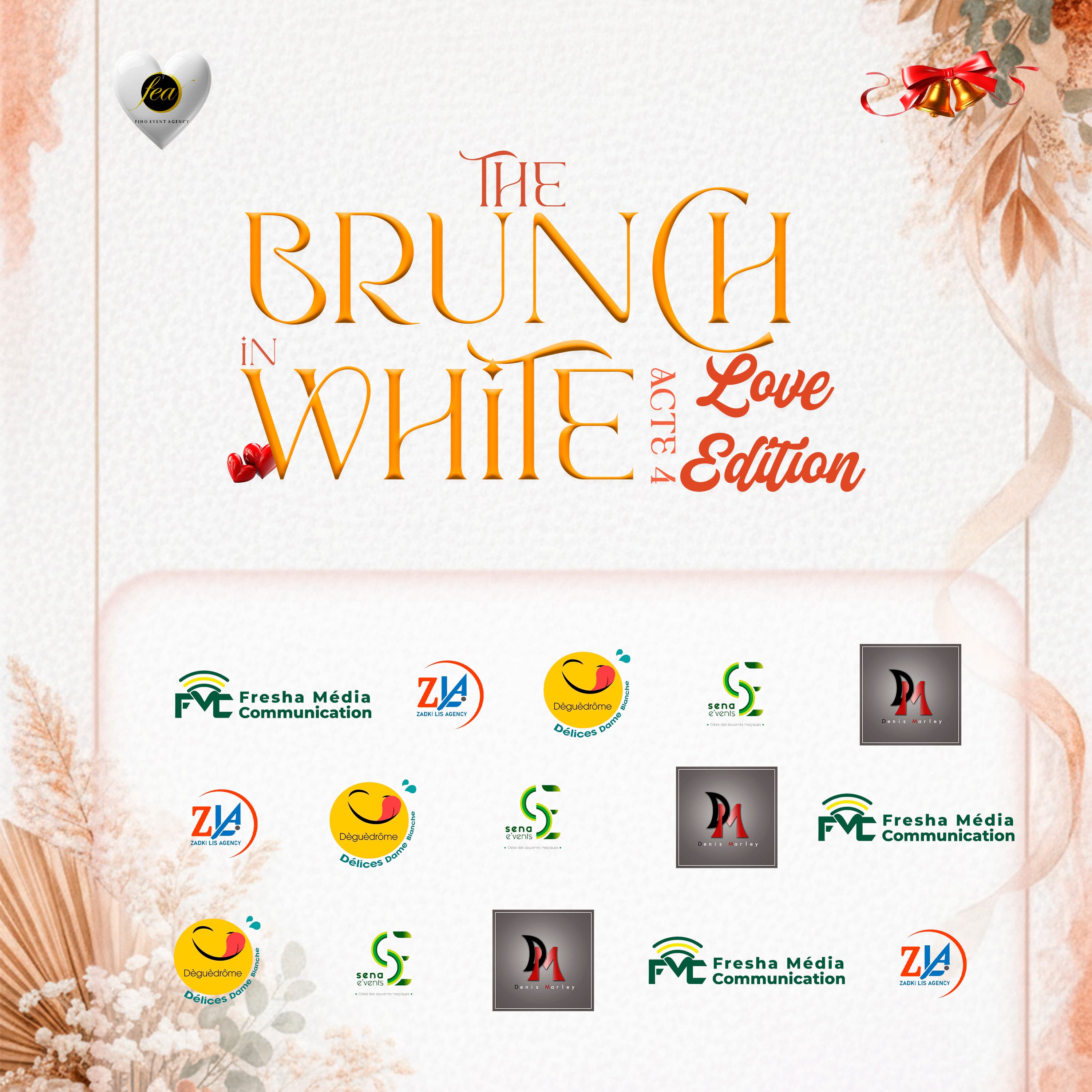 The brunch in white Acte4: Branding event